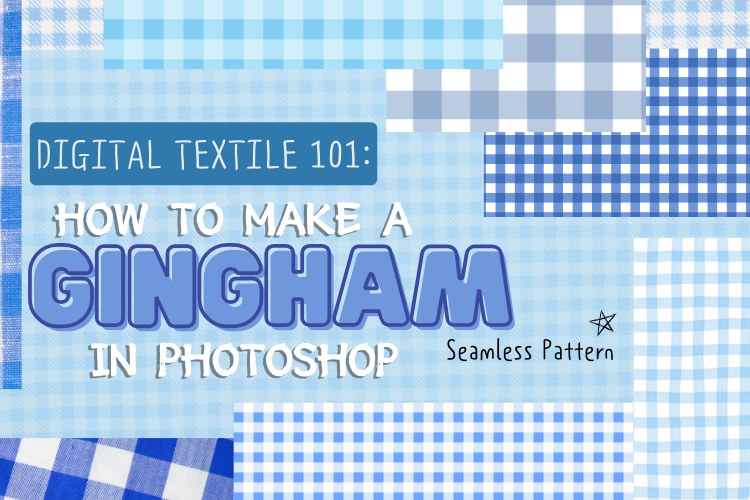 DIY: How to Make a Gingham Checker Pattern in Adobe Photoshop